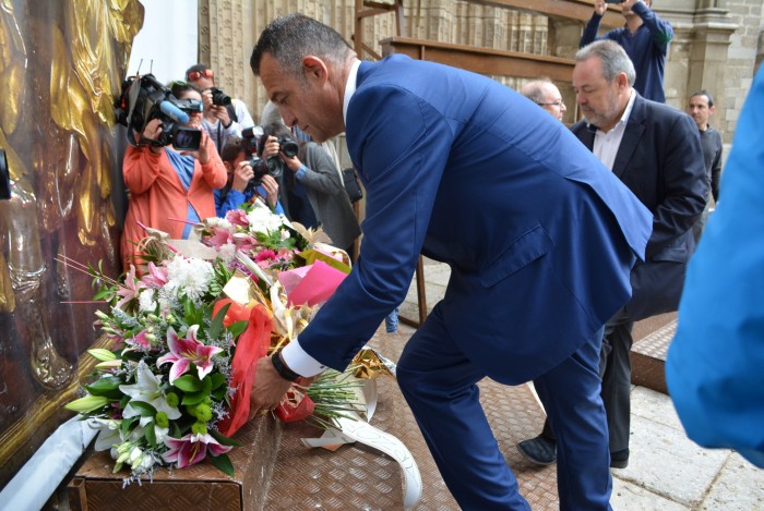 Imagen de Rafael Martín en la ofrenda