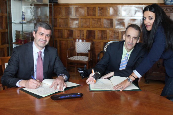 Álvaro Gutiérrez y José Ramón del Pino (foto de archivo)