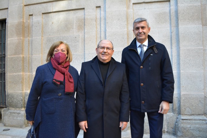 Imagen de Álvaro Gutiérrez con Margarita Sánchez y Juan Pedro Sánchez