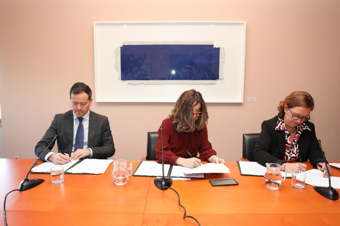 Firma del convenio