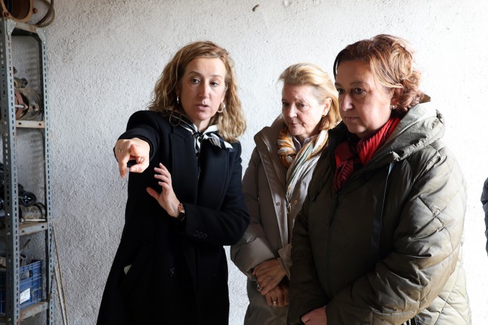 Imagen de Visita de la presidenta de la Diputación de Toledo a Cuerva