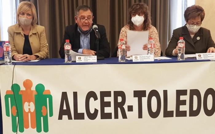 María José Gallego en las jornadas de Alcer Toledo