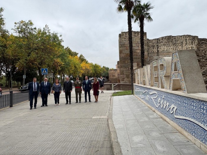 La presidenta y el alcalde en Talavera de la Reina