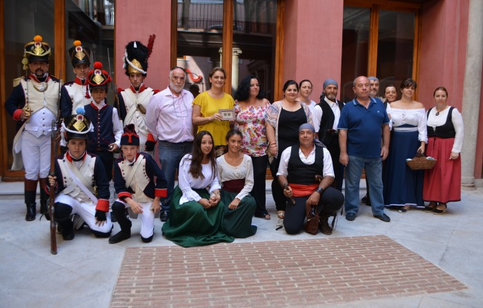 Imagen de Posada María Ángeles García, Carmen Cano y Pedro Gallego con intérpretes Francisquete