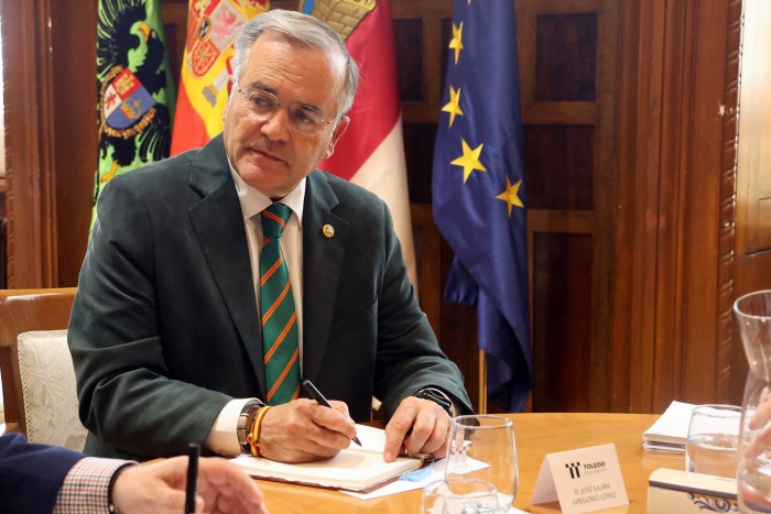 Imagen de Imagen de la reunión entre Cedillo y Gregorio