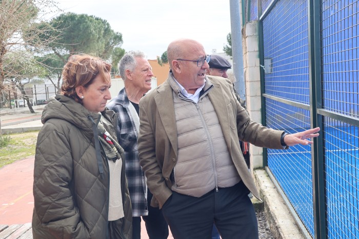Imagen de Visita de la presidenta de la Diputación a Domingo Pérez