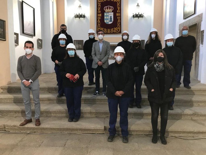 Imagen de Fernando Muñoz en el convento Franciscanos de Velada