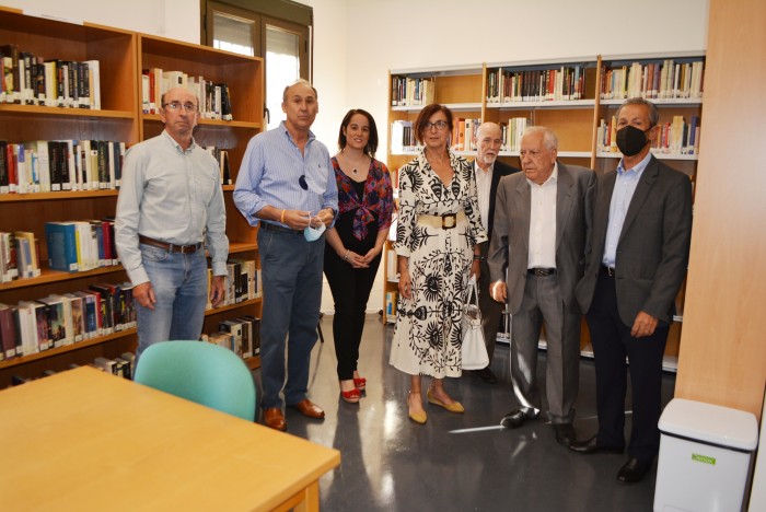 Inauguración biblioteca de Arcicollar