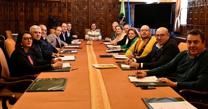 Imagen de  Junta de Gobierno reciente de la Diputación de Toledo