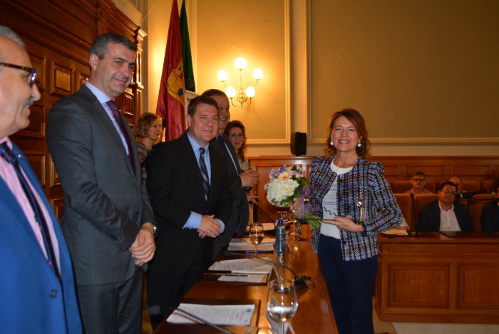 Imagen de Entrega del premio a Aurelia Sánchez