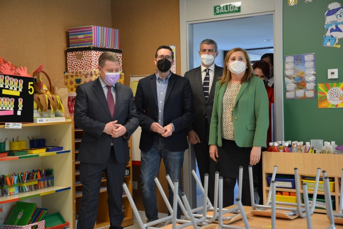 Imagen de Una de las nuevas aulas del CEIP Cristo de la Sala de Bargas