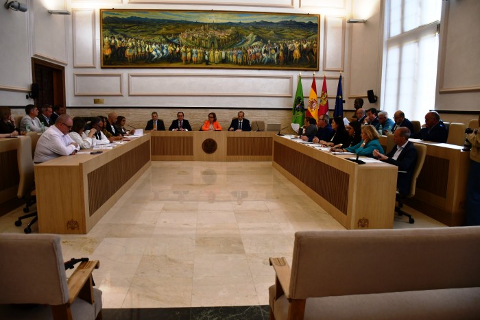  Imagen del pleno de hoy