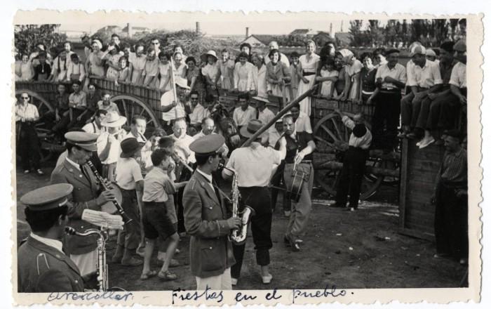 Arcicóllar. Las fiiesta del pueblo. 1957