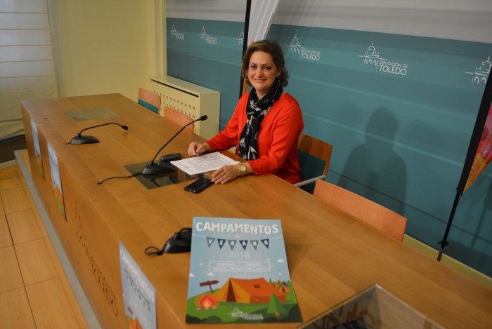 Imagen de María Ángeles García en la rueda de prensa