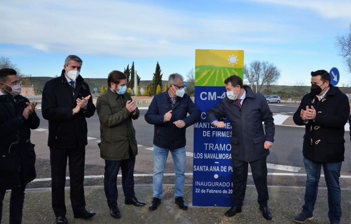 Imagen de Momento de la inauguración en Santa Ana de Pusa
