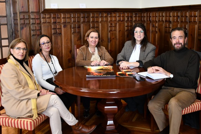 Imagen de Cedillo reunión Pasión de La Guardia