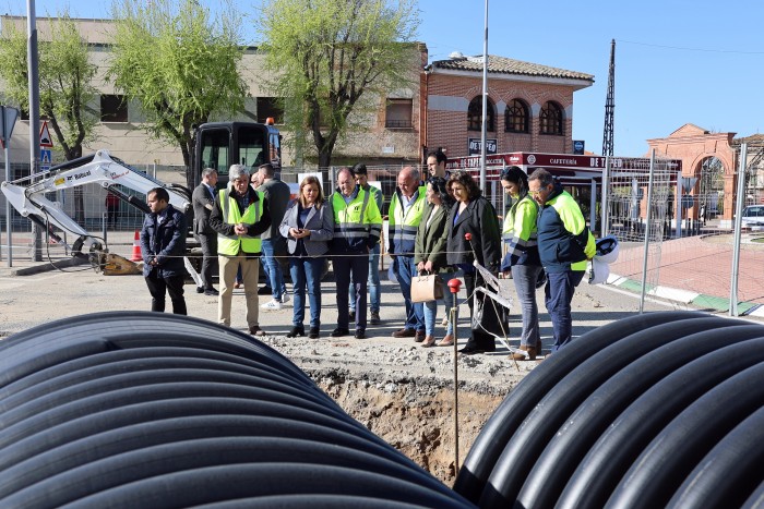 Visita obras en Sonseca