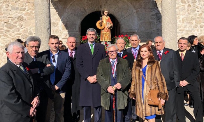 Imagen de Álvaro Gutiérrez en las fiestas de Paredes de Escalona