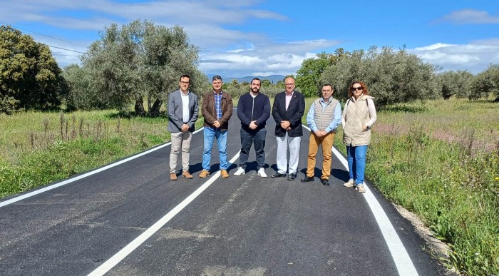 En la carretera arreglada