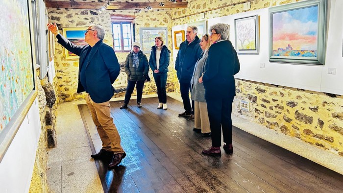 Inaugurada la exposición de Ruiz-Poveda