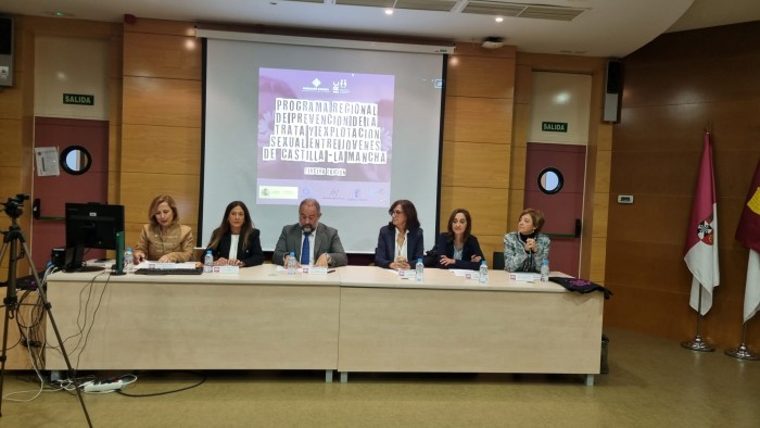 Ana Gómez en la inauguración de la jornada