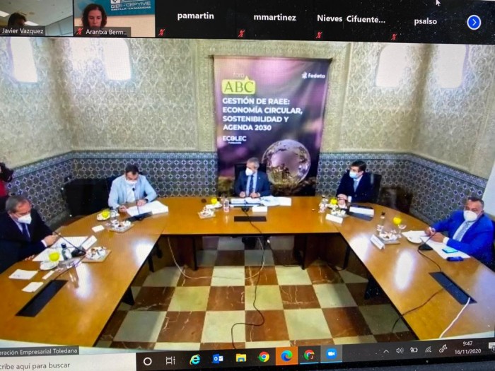 Rafael Martín en el Foro ABC sobre gestión de residuos y economía circular