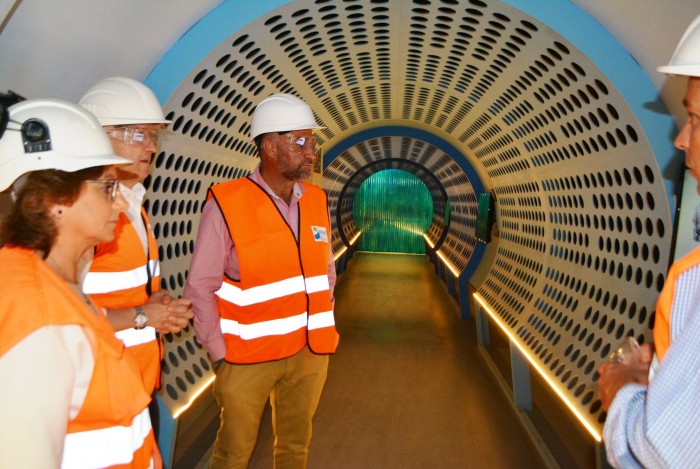 Imagen de En el tunel de reciclado