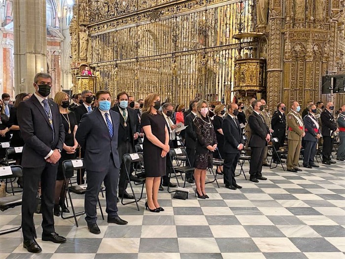 Imagen de Un momento de la misa en la Catedral