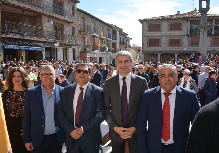 Imagen de Álvaro Gutiérrez, Vicente Piñas, Javier Nicolás y Ángel Congosto, Domingo de Carnaval de Almorox