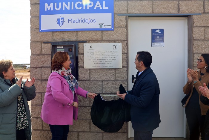 Imagen de Cedillo inaugura la báscula municipal de Madridejos