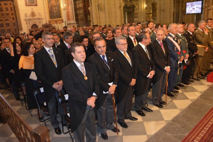 Imagen de El presidente de la Diputación de Toledo en la Catedral