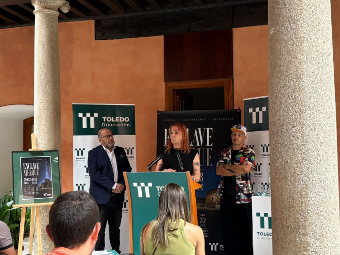 Tomás Arribas presentando Enclave Melque