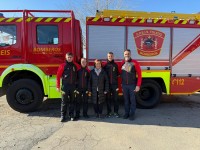 Cedillo visita el Parque de Bomberos
